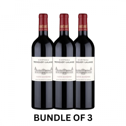 [Bundle of 3] Chateau Tronquoy Lalande 2013, 750ml